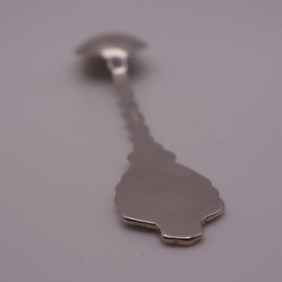 Tadoussac Quebec Silver Plated Japan Souvenir Spoon - Picture 11 of 15